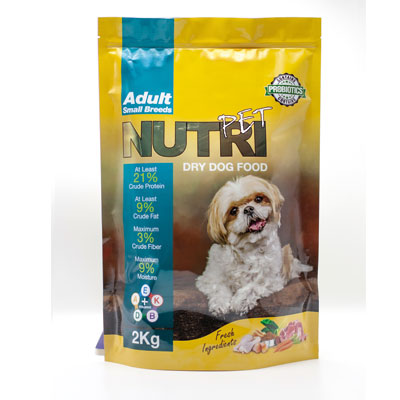 غذای خشک نوتری مخصوص سگ بالغ نژاد کوچک وزن 2 کیلوگرم