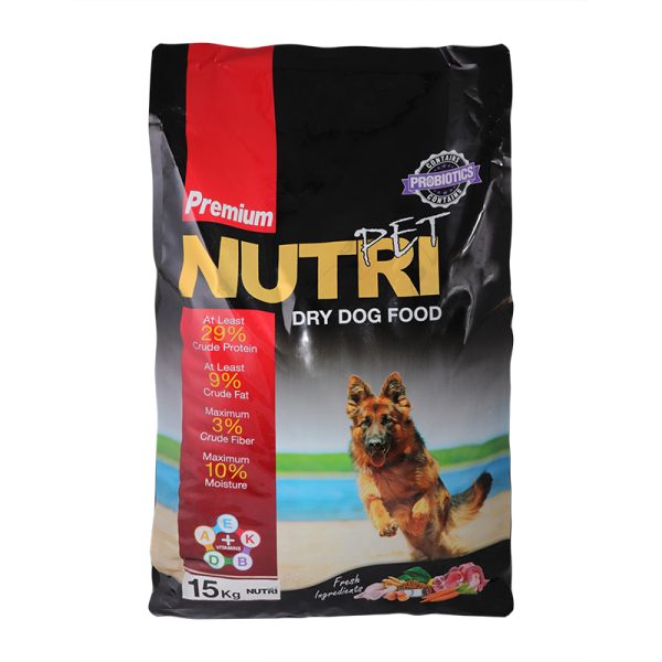 غذای خشک سگ پرمیوم نوتری با پروتئین 29 درصد