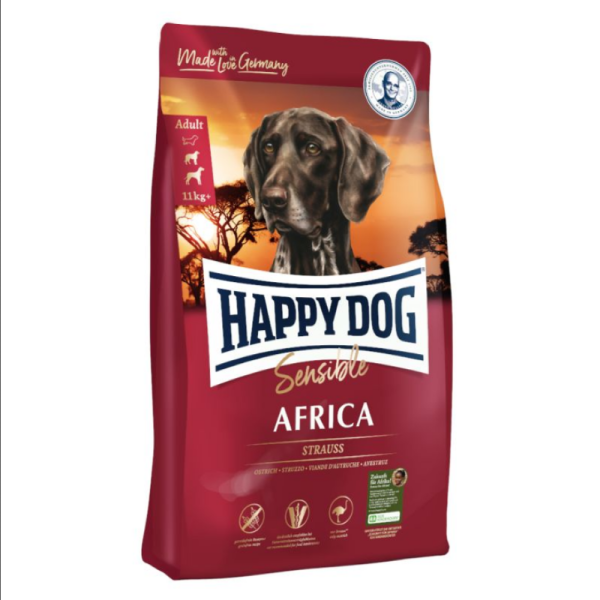 غذای خشک سگ هپی داگ مدل Africa وزن 1.3 کیلوگرم