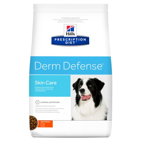 غذای خشک سگ هیلز مدل Derm Defense وزن 2 کیلوگرم