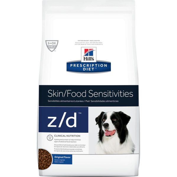 غذای خشک سگ هیلز مدل Food Sensitivities z/d وزن 3 کیلوگرم