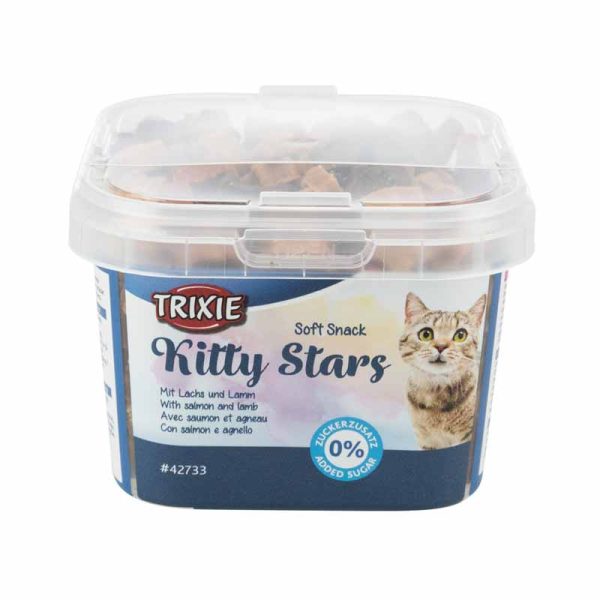 تشویقی بچه گربه تریکسی با طعم ماهی و بره | Kitty Stars